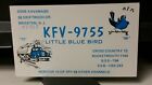 CB radio QSL postcard KFV-9755 truck Gene Kavanagh 1970s Brickton New Jersey