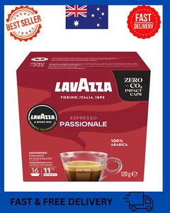 Lavazza A Modo Mio Passionale Coffee Capsules 96 Pods Dark Strong Rich Espresso - Picture 1 of 4