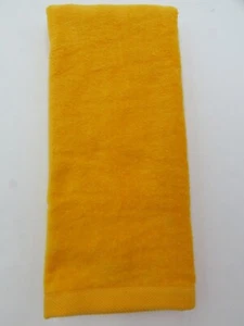 Hand Towel Gold Everyday Velour/Terry Cloth 100% Cotton 26" X 16'' - Picture 1 of 3