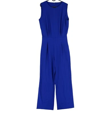 RRP €187 NIFE Damen Blauer Ärmelloser Jumpsuit Größe EU 42 UK 14 US 10 - Bild 1 von 4