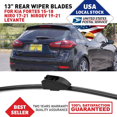 Limpiaparabrisas trasero T4A6078 13 pulgadas para todas las estaciones para KIA NIRO EV 2019-2021 Foto 1 de 4