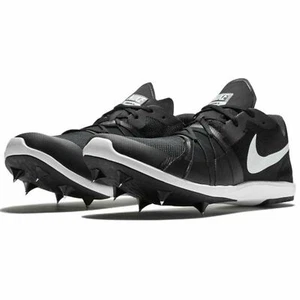 Nike Zoom Forever 5 XC Spike Running Shoes Black White 904723-001 Mens Size 11.5 - Picture 1 of 11