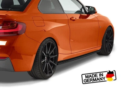 Minigonne Sportive Gonnelline BMW Serie 2 F22 F23 M-Sport 2014-2020 Nero Lucido - Immagine 1 di 4