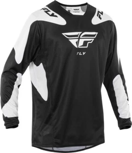 Fly Racing Kinetic Sym Jerseys 28 Black/White 378-43128 - Picture 1 of 1