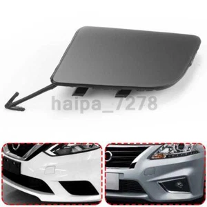 Front Bumper Tow Hook Cover Eye Cap Towing For Nissan Sentra 2016 2017 2018 2019 - Picture 1 of 7