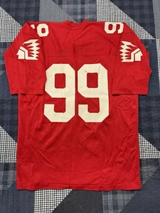 Vintage Late 70s Champion Football Practice Jersey Washington Redskins NFL SZ XL - Picture 1 of 11