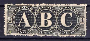 US Revenue Medicine Stamp RS58d VF/XF RC & CS Clark, silk paper ZAYIX 1224MAR007 - Picture 1 of 2
