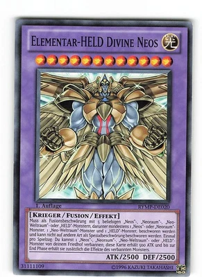 Yugioh ELEMENTAR-HELD DIVINE NEOS , rymp-de020 Common deutsch NM 1. Auflage - Bild 1 von 2