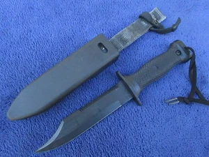 ORIGINAL VINTAGE US NAVY MK3 MOD O SURVIVAL SAWBACK MESSER UND SCHEIDE TOP - Bild 1 von 19