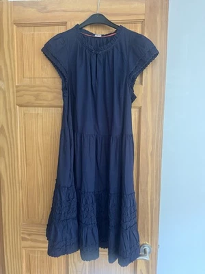 Vestido Joules Azul Marino Sin Mangas Talla 14 Foto 1 de 4