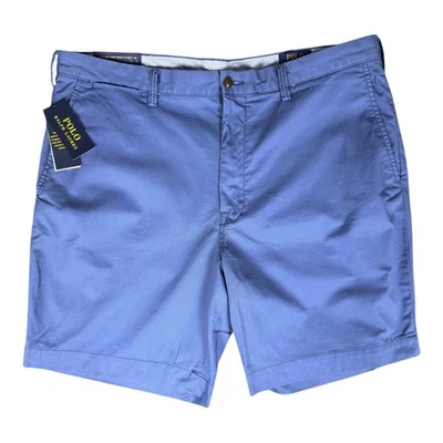 Polo Ralph Lauren Chino Shorts Mens 40 Blue The Polo Classic Fit Stretch NWT - Image 1 of 4