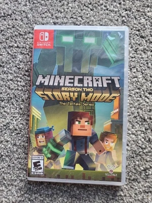 Minecraft Story Mode Season Two 2 (Nintendo Switch, 2018) US Game Sealed New - Image 1 of 2