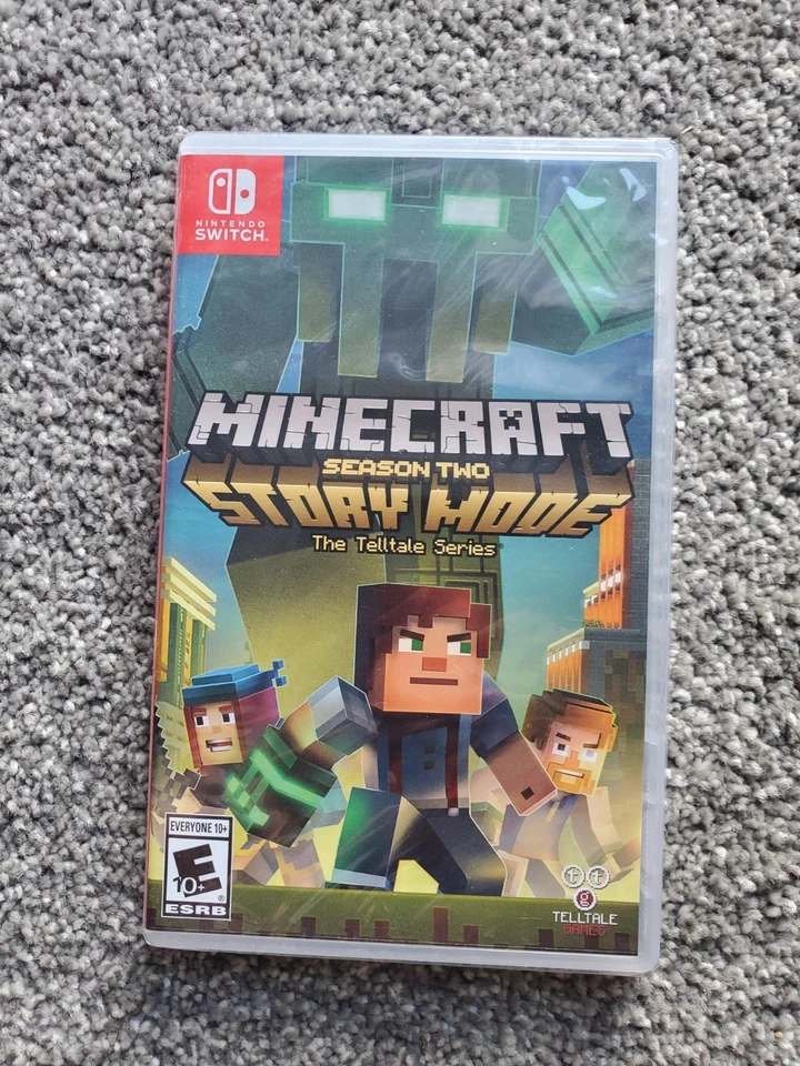Minecraft Story Mode Season Two 2 (Nintendo Switch, 2018) US Game Sealed New - Image 1 of 2