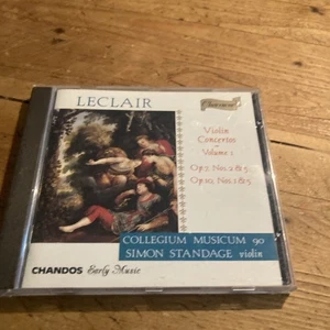 Violin Concertos ~ Leclair- Standage - 09609 - Foto 1 di 3
