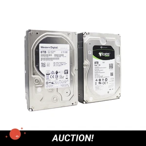 (16TB) 2xSeagate Exos/WD 8TB SAS 12GB/s 3.5 HDD VARIOUS BATCH - Bild 1 von 3