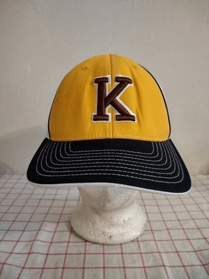 Gorra Pacific Letter K Negra Amarilla Talla L/XL Bordada Elastizada Modelo Pro Foto 1 de 4