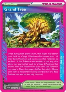 Pokemon - Grand Tree - 136/142 - Ace Rare - Scarlet & Violet - Stellar Crown - N - Picture 1 of 1