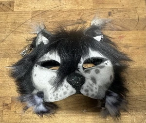Máscara de gato negro mascarada, disfraz cosplay Halloween alterhuman therain - Imagen 1 de 7