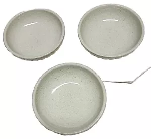 Lote de 3 cuencos de cereales de postre Bauer Pottery Berry acanalados 5 1/2" x 2 1/4" verde - Imagen 1 de 13