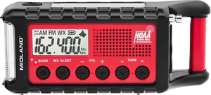 Notfall Kurbel Wetter AM/FM Radio - mehrere Stromquellen, SOS Notfall,,,, - Bild 1 von 12