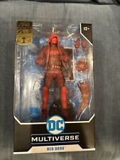 Mcfarlane DC Multiverse Batman Arkham RED HOOD Monochrome Gold Label 7  Figure