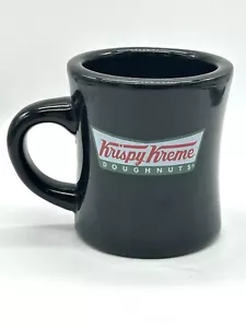 Krispy Kreme Donuts Schwarz Retro Stil Schwer Diner Kaffeebecher - Bild 1 von 7