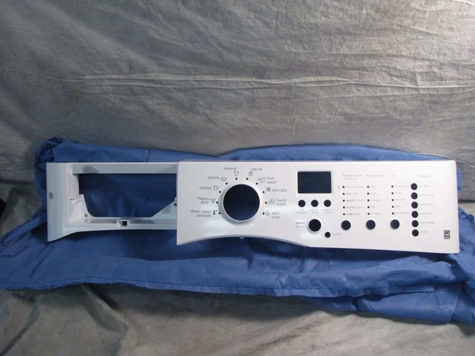 Frigidaire Clothes Washer White Control Panel 137377510 NEW - Image 1 of 1