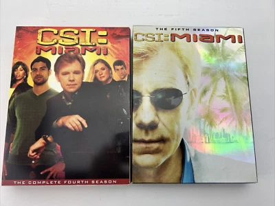CSI: Miami Complete Seasons 4 & 5 DVD  New - Image 1 of 4