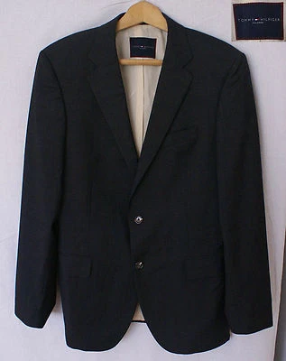 Tommy Hilfiger Kevin-Brooks Blazer Grey Jacket pecho 41" chaqueta hombre talla 102 nuevo Foto 1 de 4