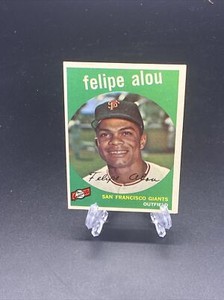 1959 Topps Set Break #102 Felipe Alou Lot2171