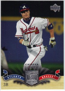 CHIPPER JONES 2005 UD ALL-STARS CLASSICS  #8  NM-MT Condition