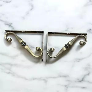2 Shelf Metal Brackets - Picture 1 of 6