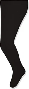 2 Calvin Klein Little Girls' Classic Footed Tights, Black, Small - Picture 1 of 5