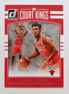 JIMMY BUTLER COURT KINGS 2016-17 DONRUSS HEAT pwe + tracking #