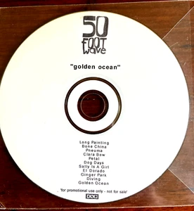 50 FOOT WAVE Golden Ocean KRISTIN HERSH THROWING MUSES Rare UK Promo Advance CD - Picture 1 of 1