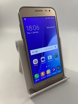 Samsung Galaxy J2 Gold Unlocked Dual Sim 8GB 4.7" 5MP 1GB RAM Android Smartphone - Image 1 of 4