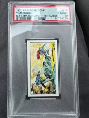 1972 Primrose Conf. Superman Time Shock #20 PSA 10 Just Graded - Image 1 of 2