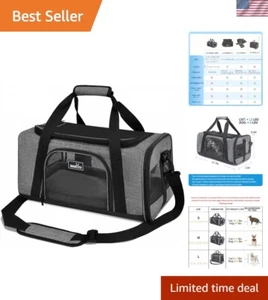 TSA Approved Pet Carrier for Small Cats Dogs, Travel Bag with Adequate Ventil... - Picture 1 of 10