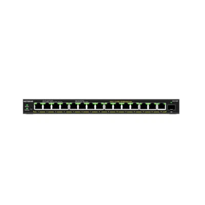 Netgear GS316EP-100NAS GS316EP Ethernet Switch - 15 Ports - Manageable - 3 Layer - Image 1 of 2
