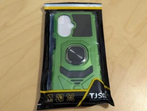 OnePlus Nord N30 5G Case Armor Ring Magnetic Support Stand (Green) - Picture 1 of 2