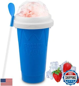 1PCS Slushie Maker Cup,DIY Magic Quick Frozen Smoothies Cup for Homemade Milk - Picture 1 of 5