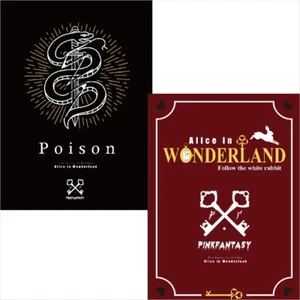 Pink Fantasy 1st EP - Alice in Wonderland (2 version Set) + Store Gift Photos - Imagen 1 de 2