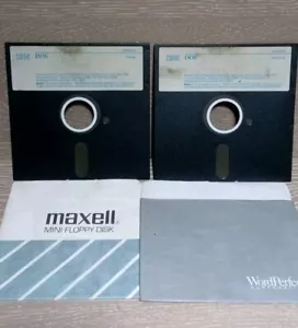 Disquete de 5,25" vintage IBM DOS versión 3,30 funcionamiento y arranque - Imagen 1 de 4