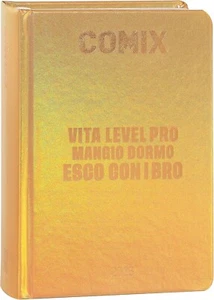 COMIX - Diario agenda Scuola 2025-2026 Copertina Rigida mis. 11x15.3h cm oro - Foto 1 di 1