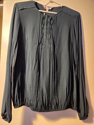 Blusa verde escura Leon Max tamanho pequeno - Imagem 1 de 3