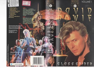 David Bowie Glass Spider Volume 1 Sehr gut VHS Heroes Fashion China Girl Rebel - Picture 1 of 1
