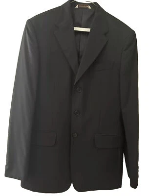 Perry Ellis Modern Fit Men’s Black Suit, Size 38 - Image 1 of 4