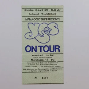 JA Original Konzert TICKET 16. April 1974 Westfalenhalle Dortmund - Bild 1 von 2