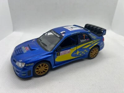 Subaru Impreza WRC 2007 Modelo de Coche Rally Deportes Escala 1:36 Diecast Metal Kinsmart Foto 1 de 4