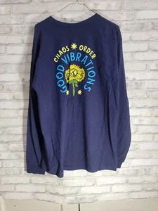 Skin Bones Chaos and Order Good Vibrations Long Sleeve Shirt Large NEW L - Picture 1 of 7